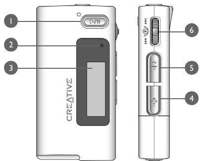 CREATIVE MUVO 100 - Aspetto dellettore - 1