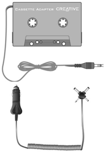 CREATIVE NOMAD JUKEBOX ZEN XTRA - Accessoires du lecteur en option - 1