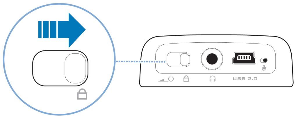 CREATIVE ZEN MICRO - Pour verrouiller Zen Micro - 1