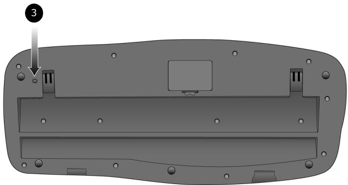 CREATIVE DESKTOP WIRELESS 8000 - Etape 4: Activez les péripériques sans fil de bureau - 3