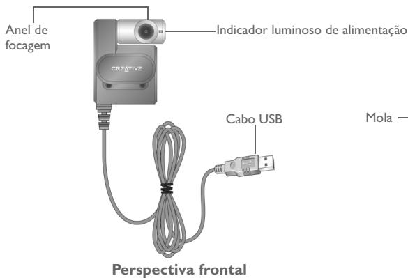 CREATIVE WEBCAM LIVE ULTRA FOR NOTEBOOKS - Acerca da sua WebCam da Creative - 1