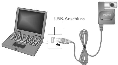 CREATIVE WEBCAM LIVE ULTRA FOR NOTEBOOKS - Anschließlich Ihrer Webcam - 1