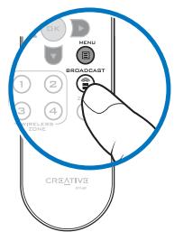 CREATIVE WIRELESS RECEIVER - Pour désactiver votre/vos récepteur(s) - 1