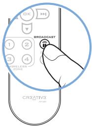 CREATIVE XDOCK - Activer les fonctions sans fil - 2