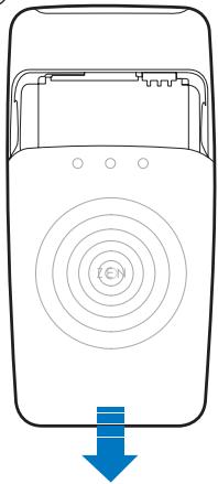CREATIVE ZEN MICRO SE - Step 1: Insert the battery - 1