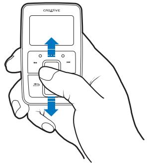 CREATIVE ZEN MICRO SE - Das vertikale Touchpad - 1