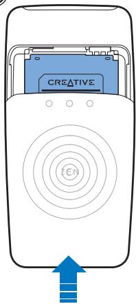 CREATIVE ZEN MICRO SE - Stap 1: Plaats de batterij in het apparaat - 3