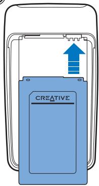 CREATIVE ZEN MICRO SE - Stap 1: Plaats de batterij in het apparaat - 2
