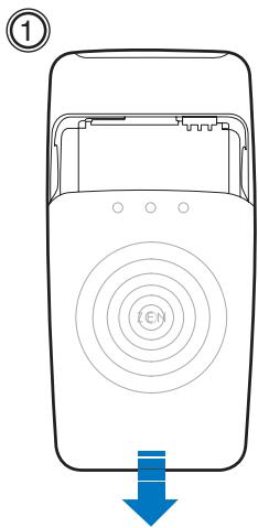 CREATIVE ZEN MICRO SE - Schnitt 1: Batterie einlagen - 1