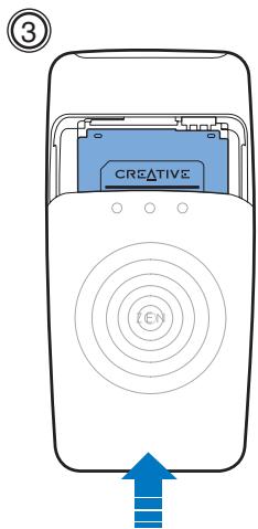 CREATIVE ZEN MICRO SE - Schnitt 1: Batterie einlagen - 3