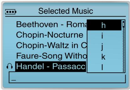 CREATIVE ZEN TOUCH 40GB - Pour supprimer toutes les pistes de la liste de musique sélectionnée - 3