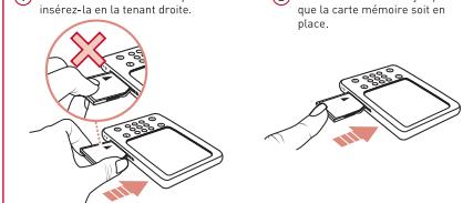 CREATIVE ZEN X-FI - Insertion correcte d'une carte mémoire - 1