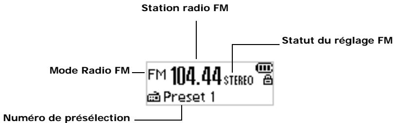 CREATIVE MUVO TX FM - Ecoute d'une radio FM - 2