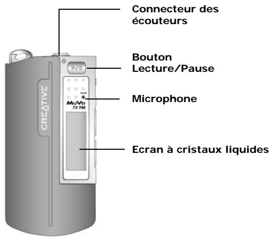 CREATIVE MUVO TX FM - Présentation générale du lecteur - 1