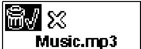 CREATIVE MUVO TX FM - Pour supprimer une piste - 2