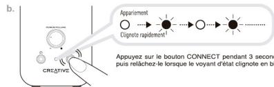 CREATIVE T12 WIRELESS - Diffusion du son provenant d'autres péripériques Bluetooth - 3