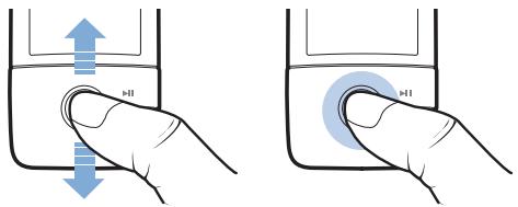 CREATIVE ZEN V PLUS - De 5-weg navigatiejoystick gebruiken - 1