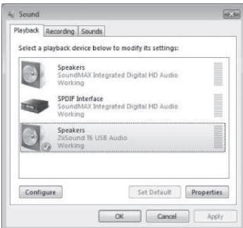 CREATIVE ZIISOUND T6 - Installation sous Windows Vista /Windows 7 - 3