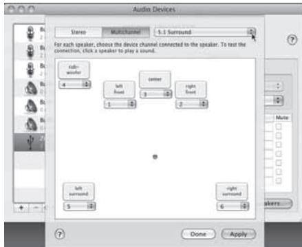 CREATIVE ZIISOUND T6 - Configuration audio sous Mac OS® X - 3