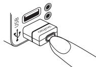 CREATIVE ZIISOUND T6 - Pour reconnectcer le BT-D1 à un périphérique qui a déjà été apparié - 1