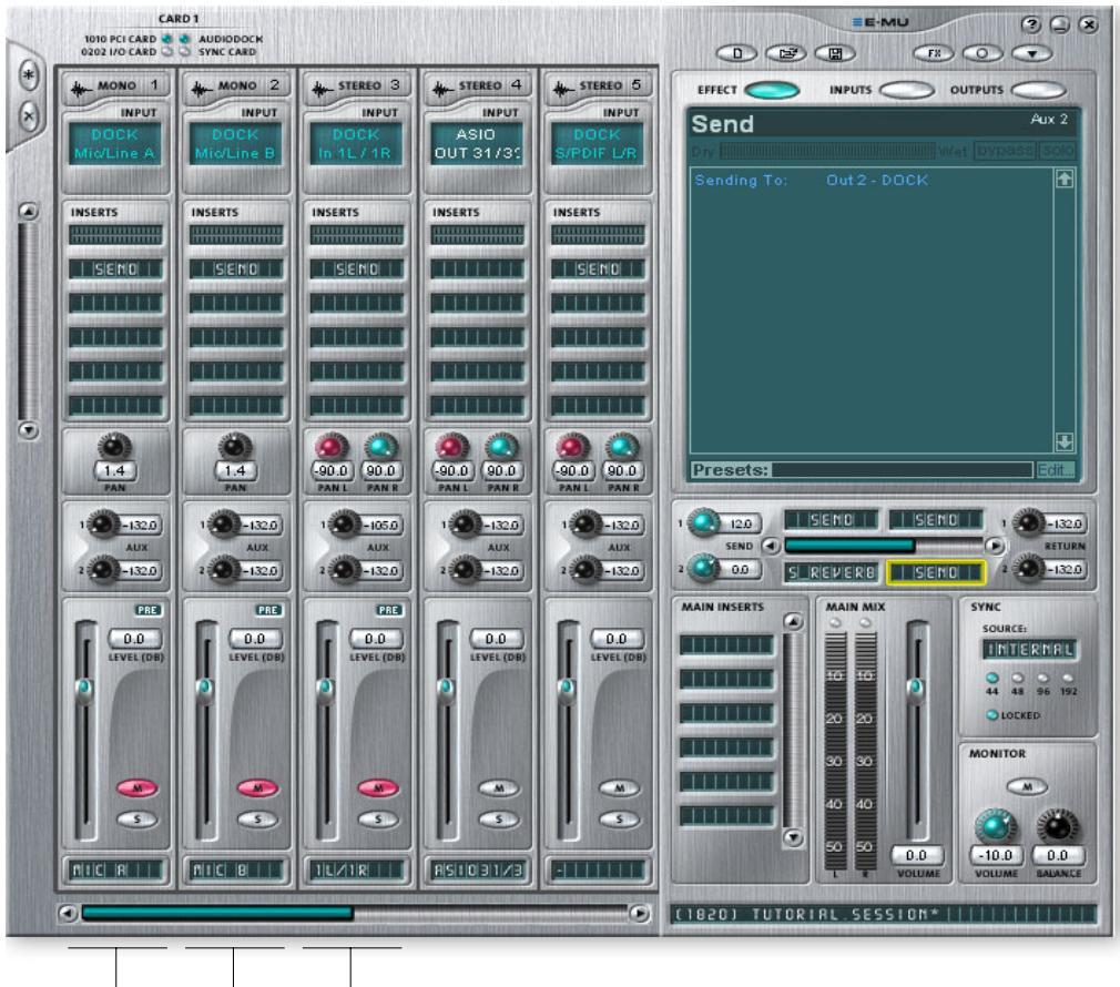 CREATIVE E-MU 1820M PCIE - Création d'un mixage pour casque - 1