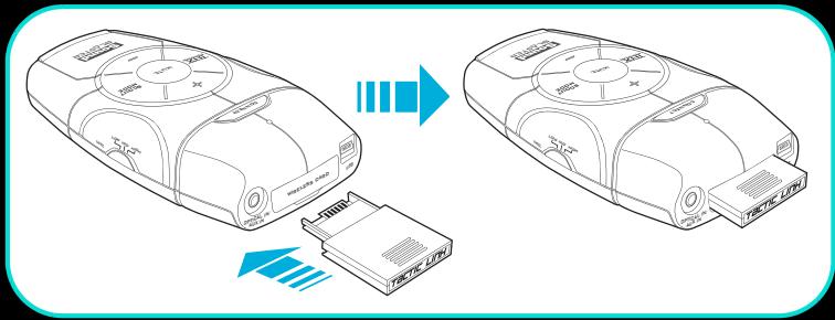 CREATIVE SOUND BLASTER RECON3D OMEGA WIRELESS - Etape 1: Insérez la carte sans fil dans le périphérique audio - 1