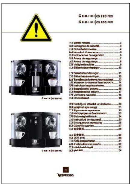 NESPRESSO GEMINI CS 200 PRO - 4