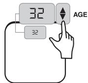 TERRAILLON FAMILY BODY CONTROL WITH COLOUR SCREEN - C.1 De gegevens in het geheugen opslaan - 4