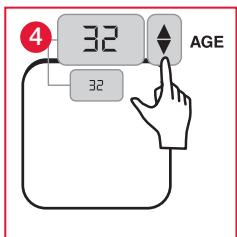 TERRAILLON FAMILY BODY CONTROL WITH COLOUR SCREEN - B: METING EN CLASSIFICATIE VAN DE BMI (LICHAAMSMASS- INDEX) - 4
