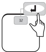 TERRAILLON FAMILY BODY CONTROL WITH COLOUR SCREEN - C.1 Speichern der Parameter - 5