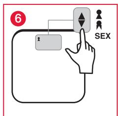 TERRAILLON FAMILY BODY CONTROL WITH COLOUR SCREEN - B: METING EN CLASSIFICATIE VAN DE BMI (LICHAAMSMASS- INDEX) - 6