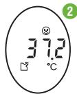 TERRAILLON MULTITHERMO 30 - Stirnmessung - 2