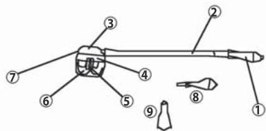 TERRAILLON NASAL CARE SYSTEM 20 - - ELEMENTS DU DISPOSITIF D'ASPIRATION - 1