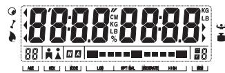 TERRAILLON SYMPHONY - LCD-ANZEIGE UND FUNKTIONSTASTEN - 1