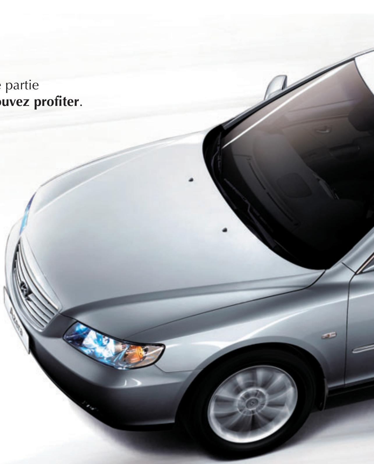 HYUNDAI AZERA - Pare-soileil arrête electrolyque - 1