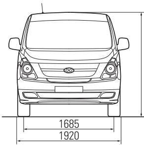 HYUNDAI SATELLITE - - Dimensions (mm) - 1