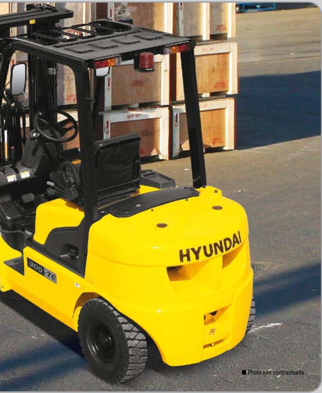 HYUNDAI 20D-7E - Grande marche et poignée - 1