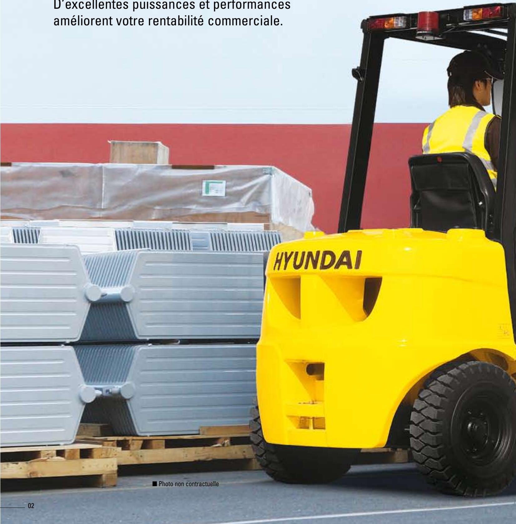 HYUNDAI 20D-7E - Nouveaux critères pour les chariots élévateurs - 1