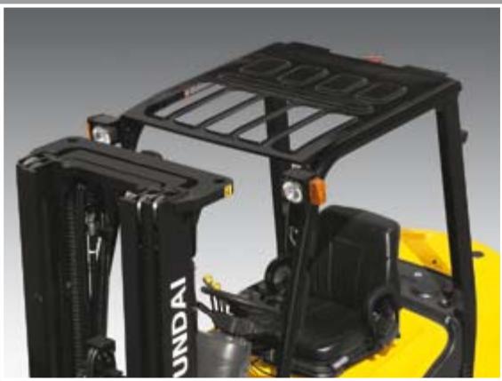 HYUNDAI 20D-7E - Solide arceau protecteur - 1