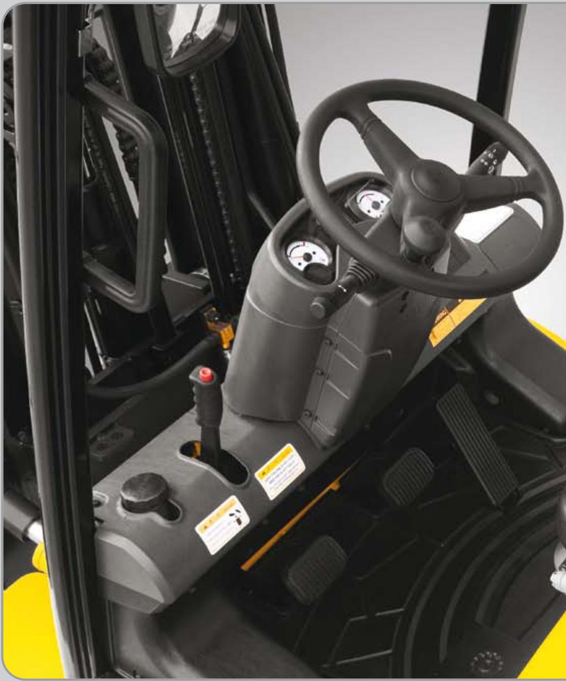 HYUNDAI 20D-7E - Réponse rapide des leviers de commande d'utilisation - 1