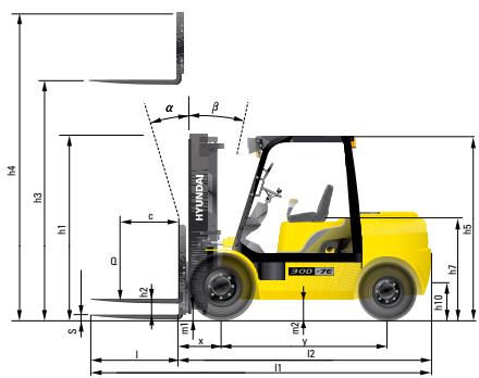 HYUNDAI 20D-7E - Couverage coulissant portable - 9
