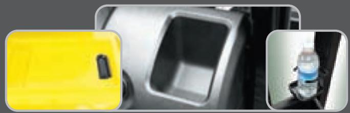 HYUNDAI 35B-7 - Console et portegobelets - 1