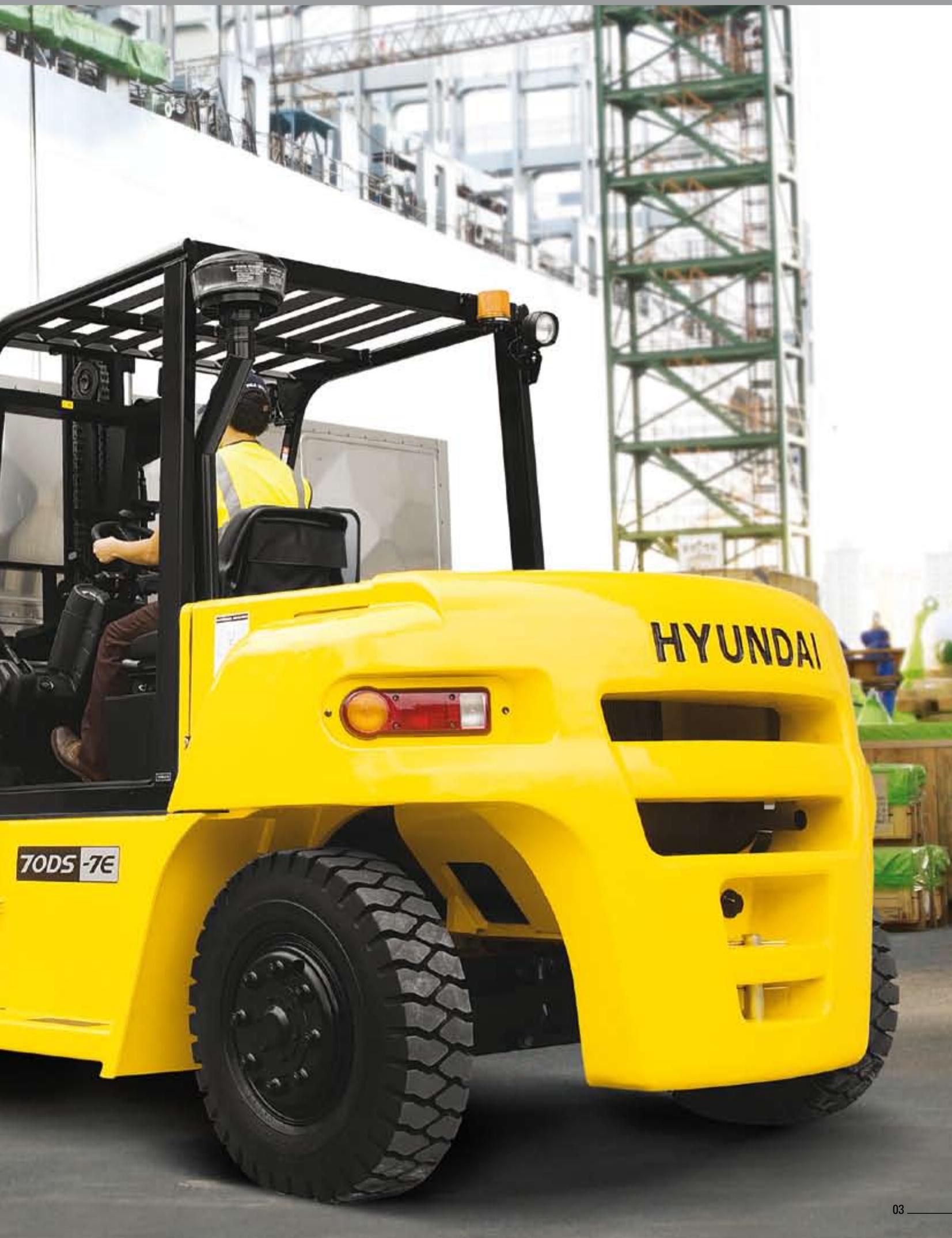 HYUNDAI 50DS-7E - Nouveaux critères pour les chariots élévateurs - 1