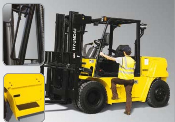 HYUNDAI 50DS-7E - La sécurité et une durabilité élevée. - 2