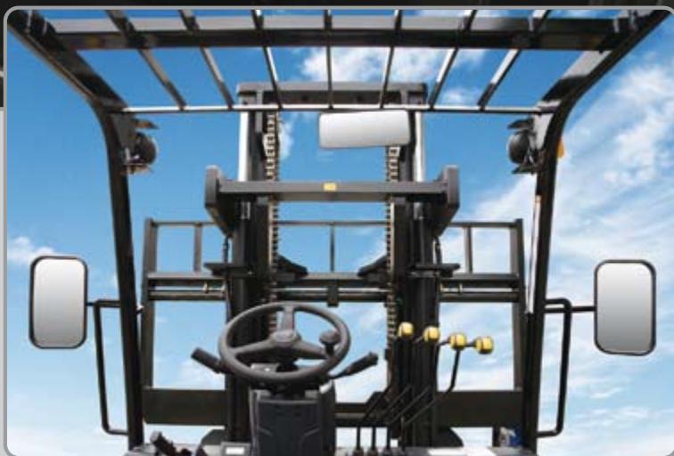 HYUNDAI 50DS-7E - Une conception ergonomique du poste de conduite - 2