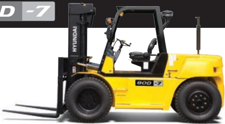 HYUNDAI 80D-7 - Conception ergonomique de l'espace ! - 1