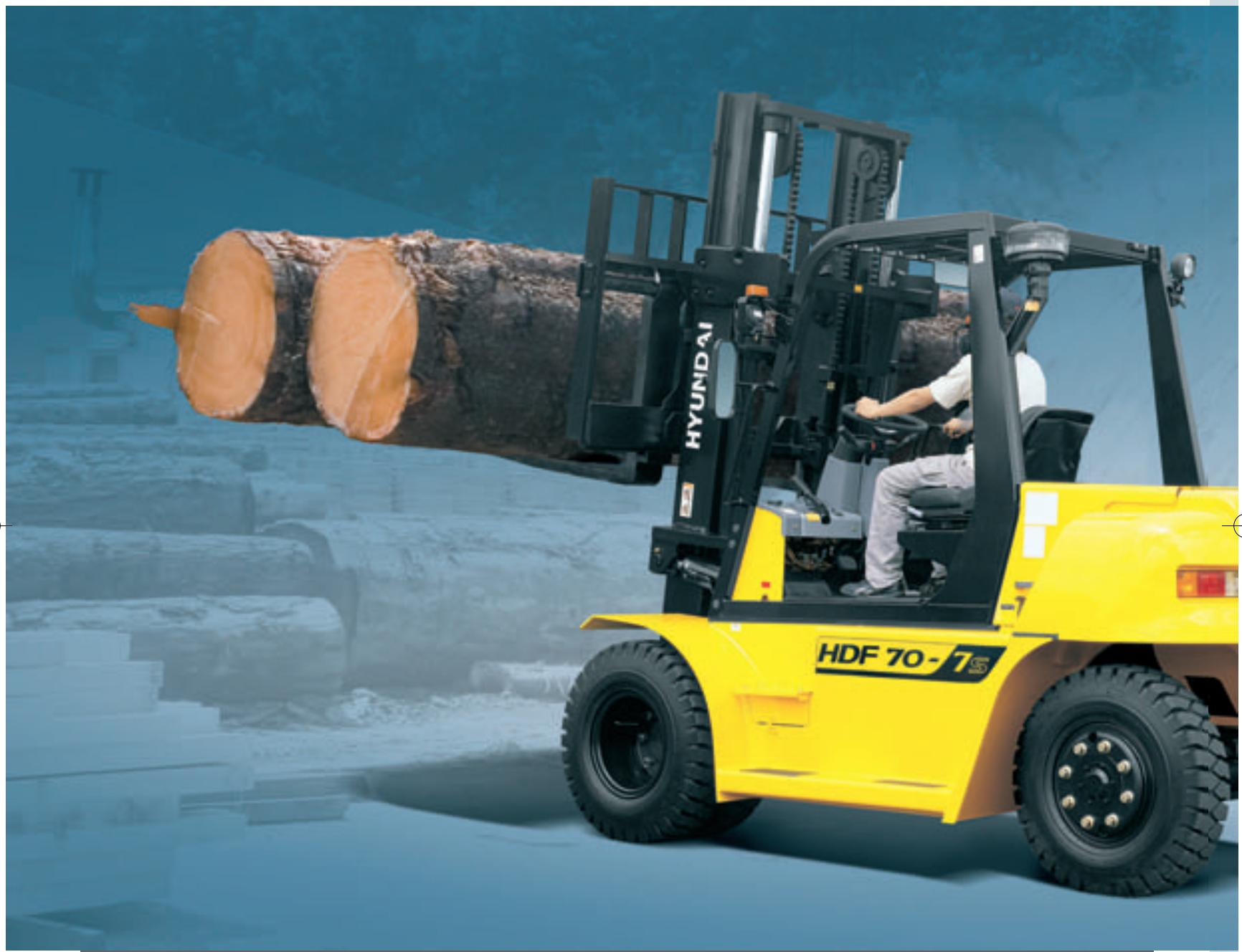 HYUNDAI HDF50-7S - Sans danger grace à sa grande solidité ! - 1