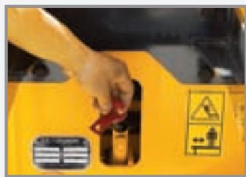 HYUNDAI HL730-7A - Jauge visuelle de I'huile - 1