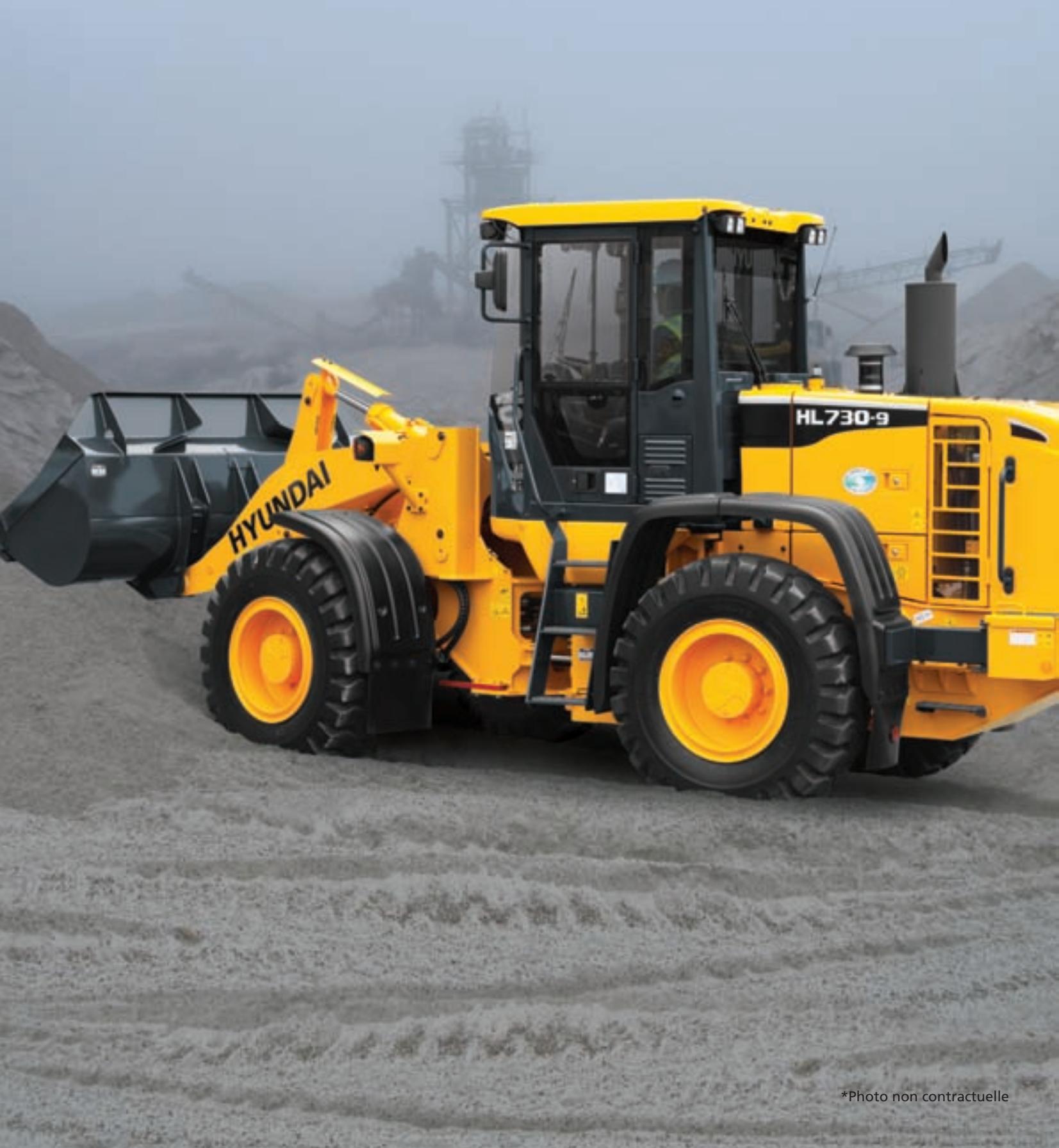 HYUNDAI HL730-9 - Le plaisir de travailler - 1