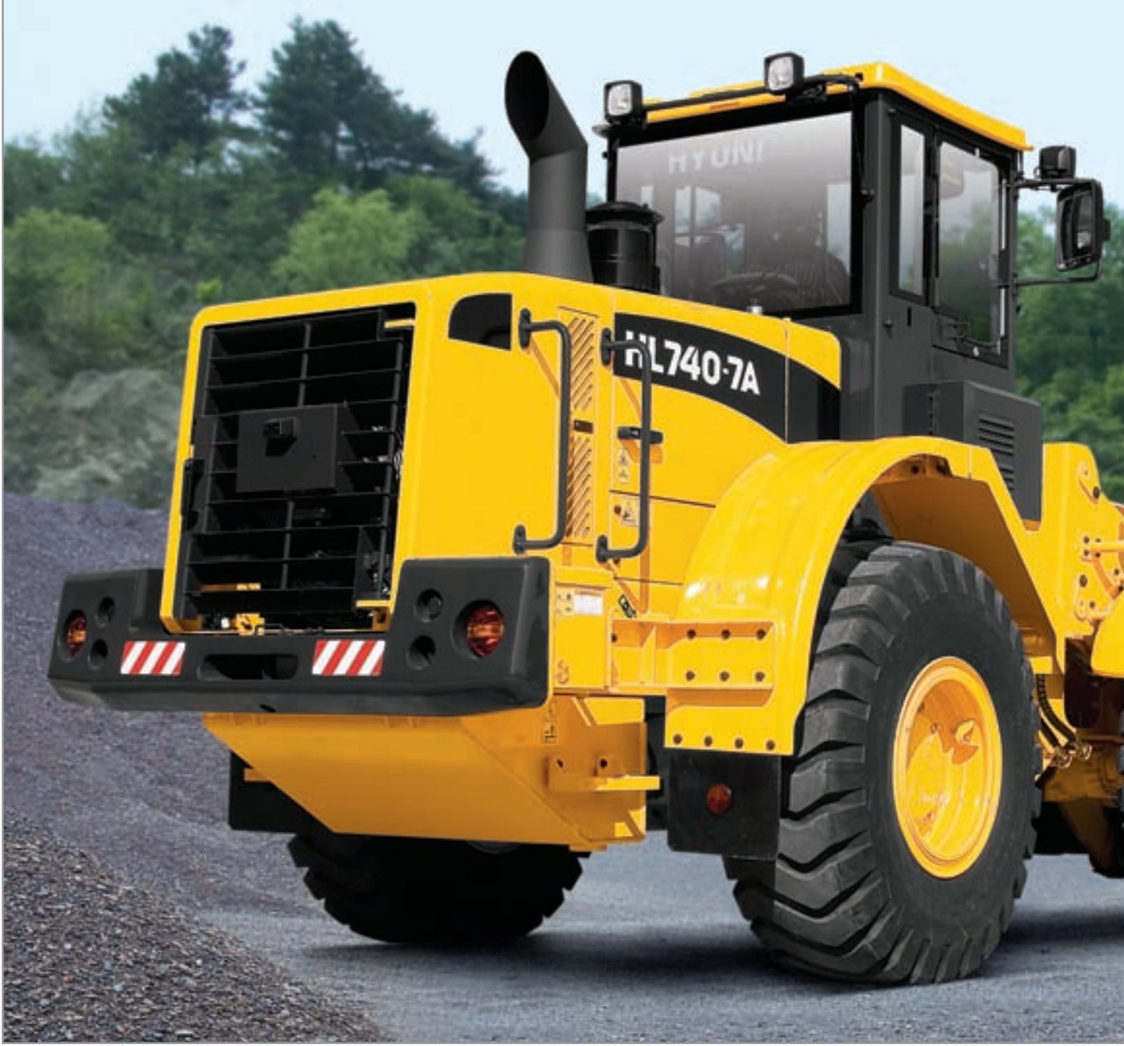 HYUNDAI HL740-7A - NOUVELLESERIE7A CHARGEUSEUR PNEUS HYUNDAI Moteur Tier III HL740-7A - 1